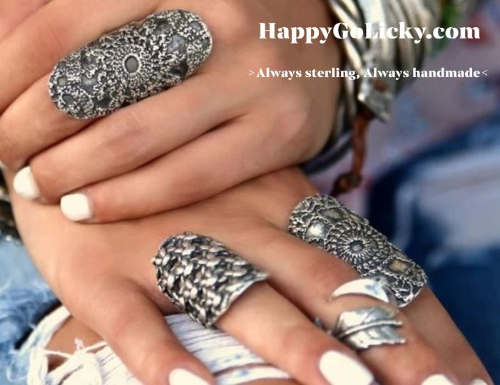 HappyGoLicky Original Sterling Silver Rings
