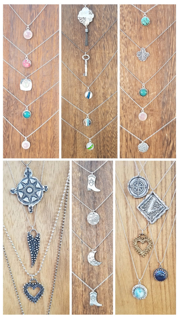 HappyGoLicky Sterling Silver Necklaces