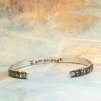 I AM ENOUGH Cuff Bracelet