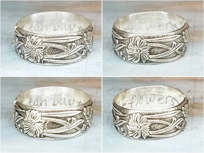 Custom Sterling Silver Stacking Ring