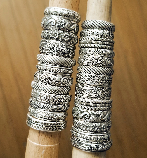 Custom Sterling Silver Stacking Ring