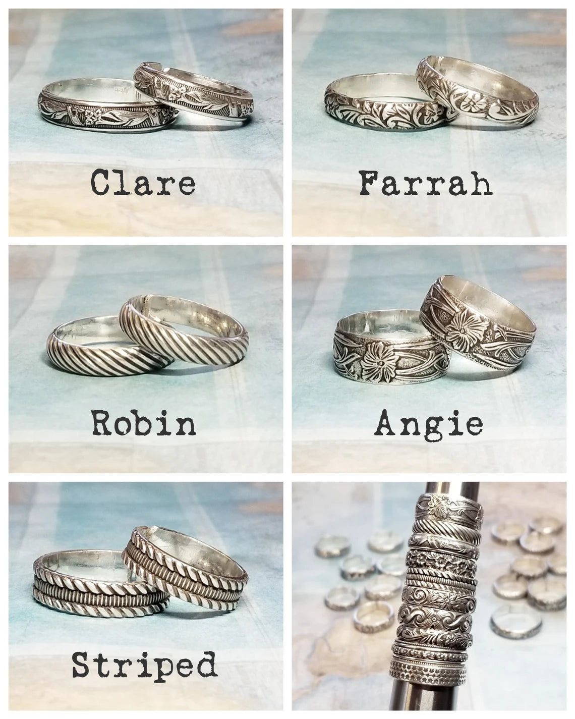 Custom Sterling Silver Stacking Ring