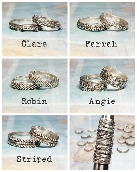 Custom Sterling Silver Stacking Ring