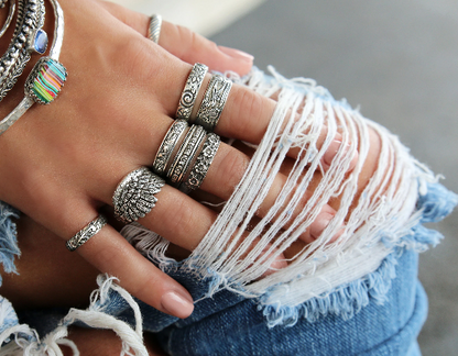 Custom Sterling Silver Stacking Ring