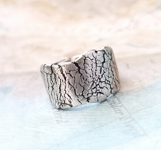 Sterling Silver Rustic Ring