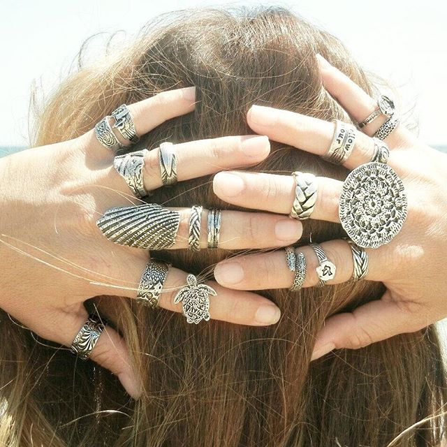 Gypsy Boho Ring Jewelry - HappyGoLicky Jewelry