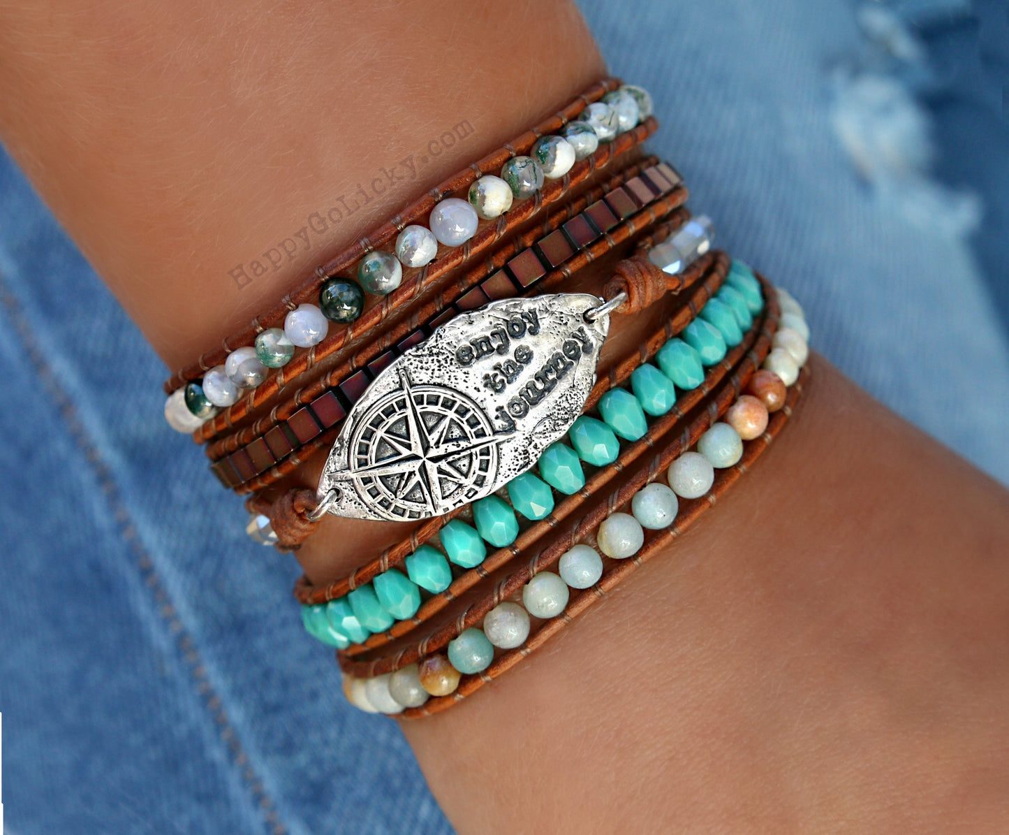 5x Wrap Bracelet by HappyGoLicky Jewelry