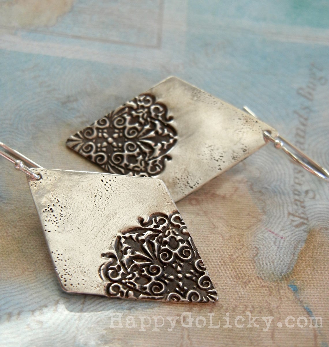 Boho Sterling Silver Earrings