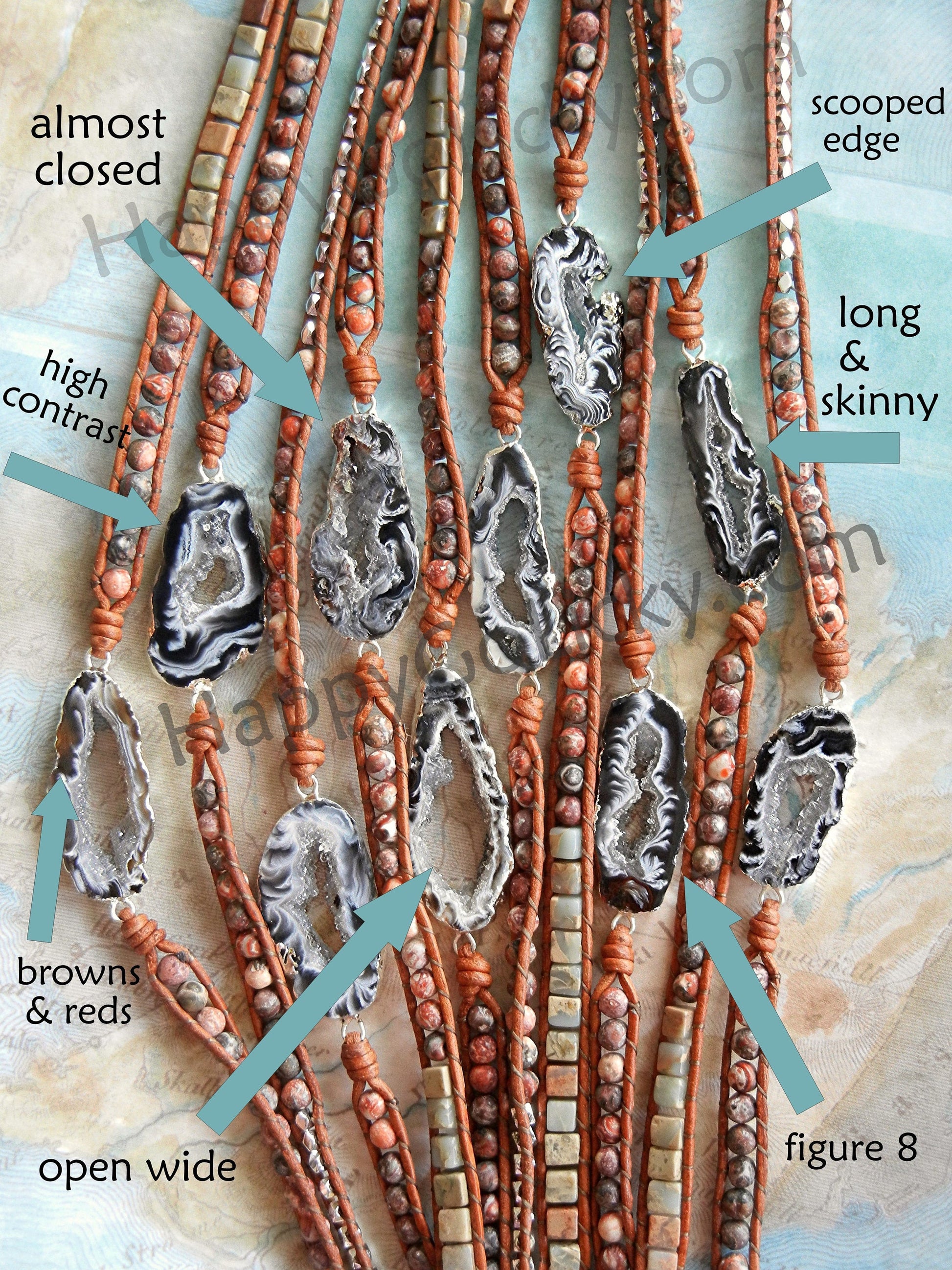 Boho Wrap Bracelet - HappyGoLicky Jewelry