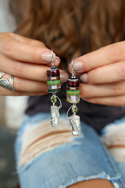 Recycled Surfboard Resin Jewelry by HappyGoLicky
