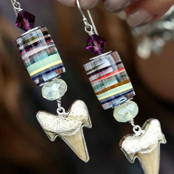 Surfite Jewelry Surfstone Earrings by HappyGoLicky Jewelry