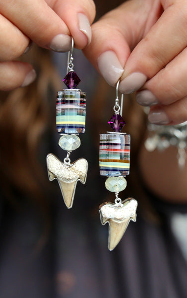 Surfite Jewelry Surfstone Earrings by HappyGoLicky Jewelry