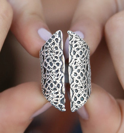 Corset Statement Ring - HappyGoLicky Jewelry