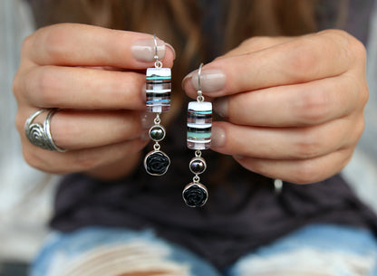 Upcycled Jewelry Surfboard Resin Earrings by HappyGoLicky Jewelry