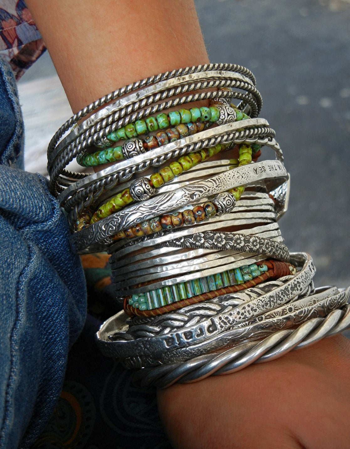 Stacking Bracelets Set - HappyGoLicky Jewelry