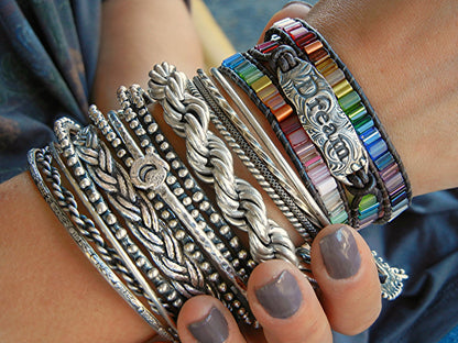 Dream Boho Jewelry Leather Wrap Bracelet - HappyGoLicky Jewelry