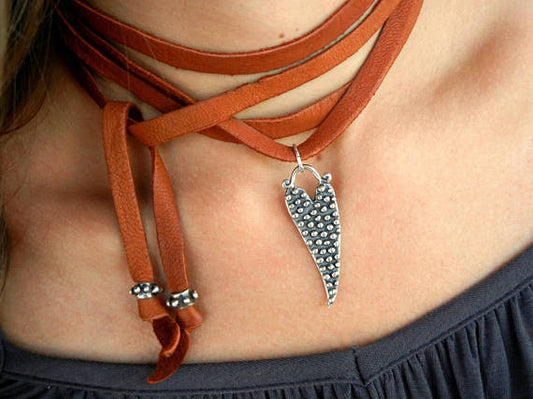 Bohemian Leather Choker - HappyGoLicky Jewelry