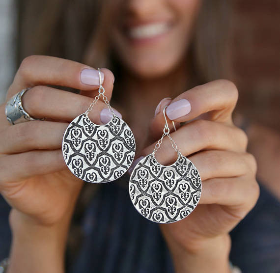 Moroccan Boho Earrings - HappyGoLicky Jewelry