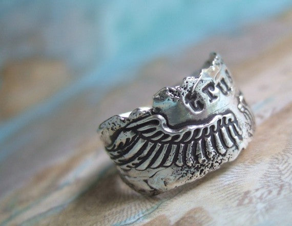 Trust Wings Ring - HappyGoLicky Jewelry