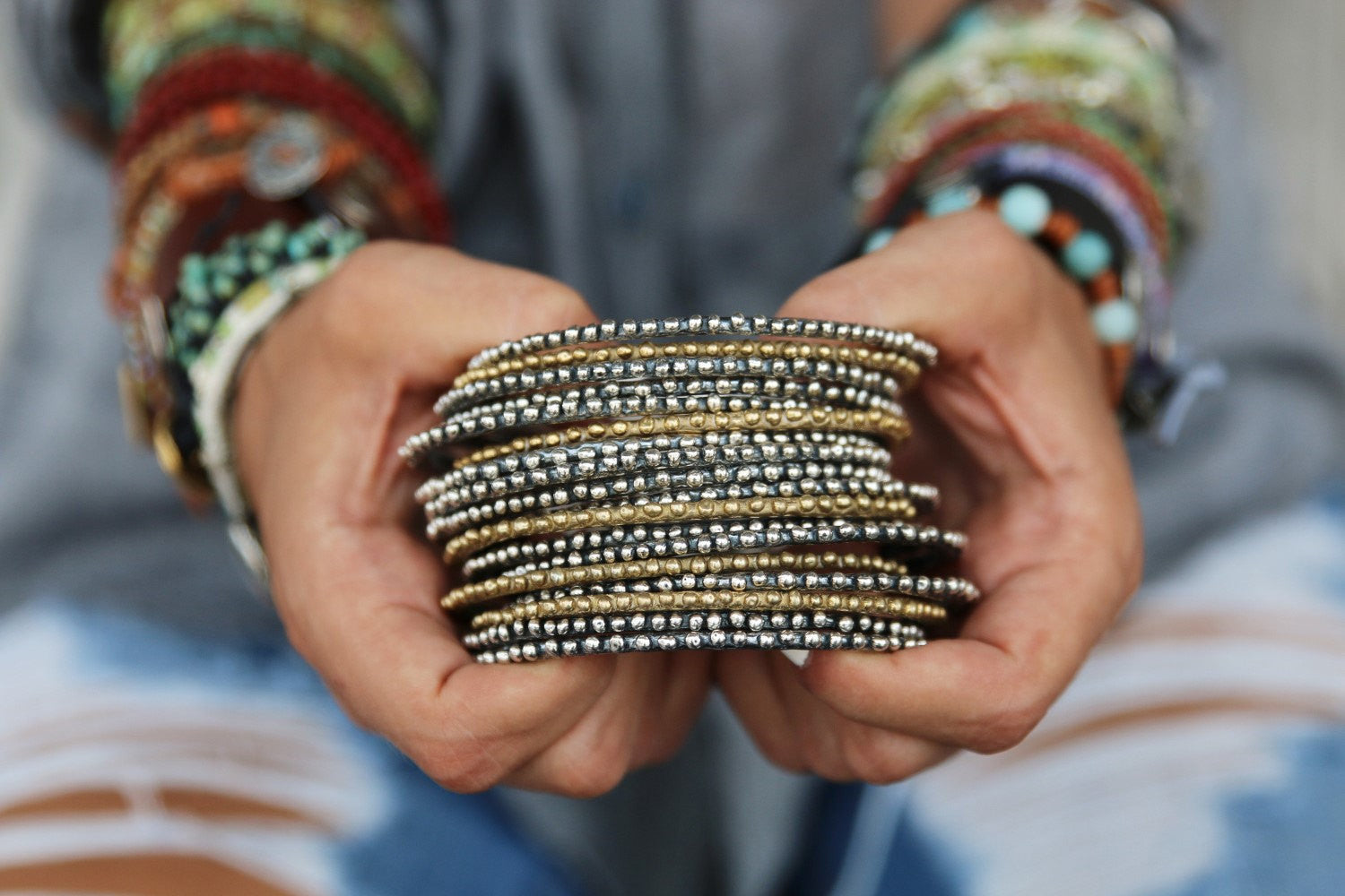 ONE Stacking Bohemian Bracelet - HappyGoLicky Jewelry