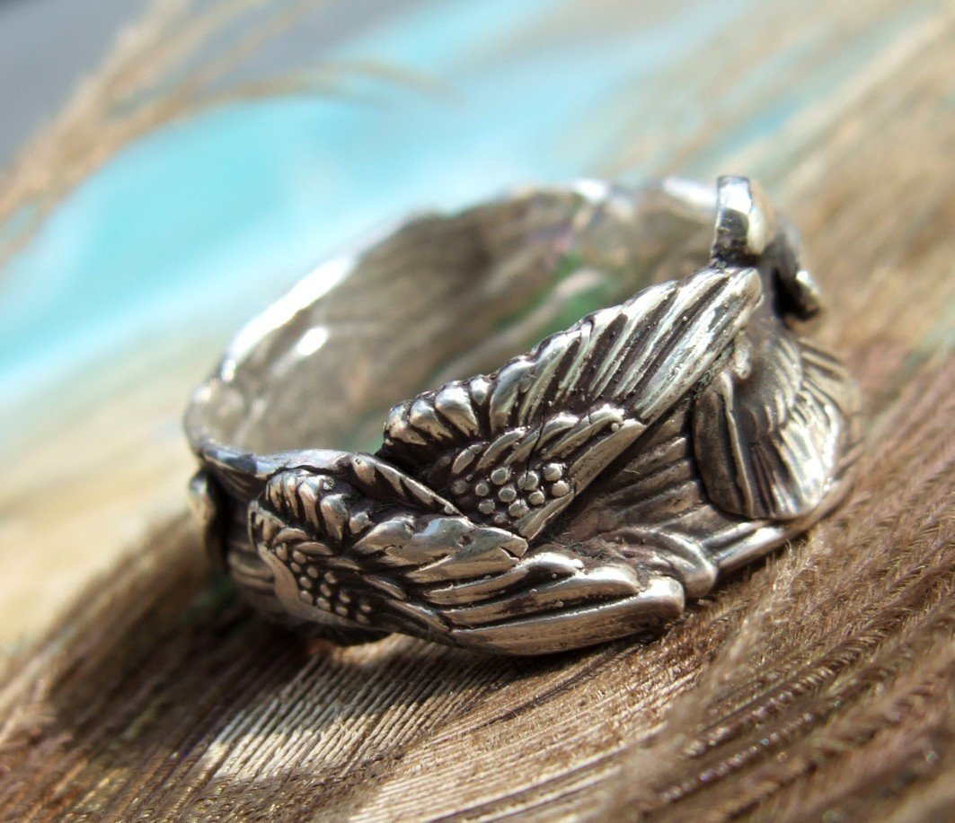 Sterling Silver Boho Ring - HappyGoLicky Jewelry