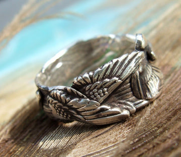 Best Boho Silver Rings by HappyGoLicky Handmade Jewelry – HappyGoLicky ...