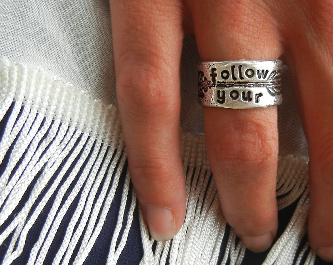 Follow Your Arrow Boho Ring - HappyGoLicky Jewelry