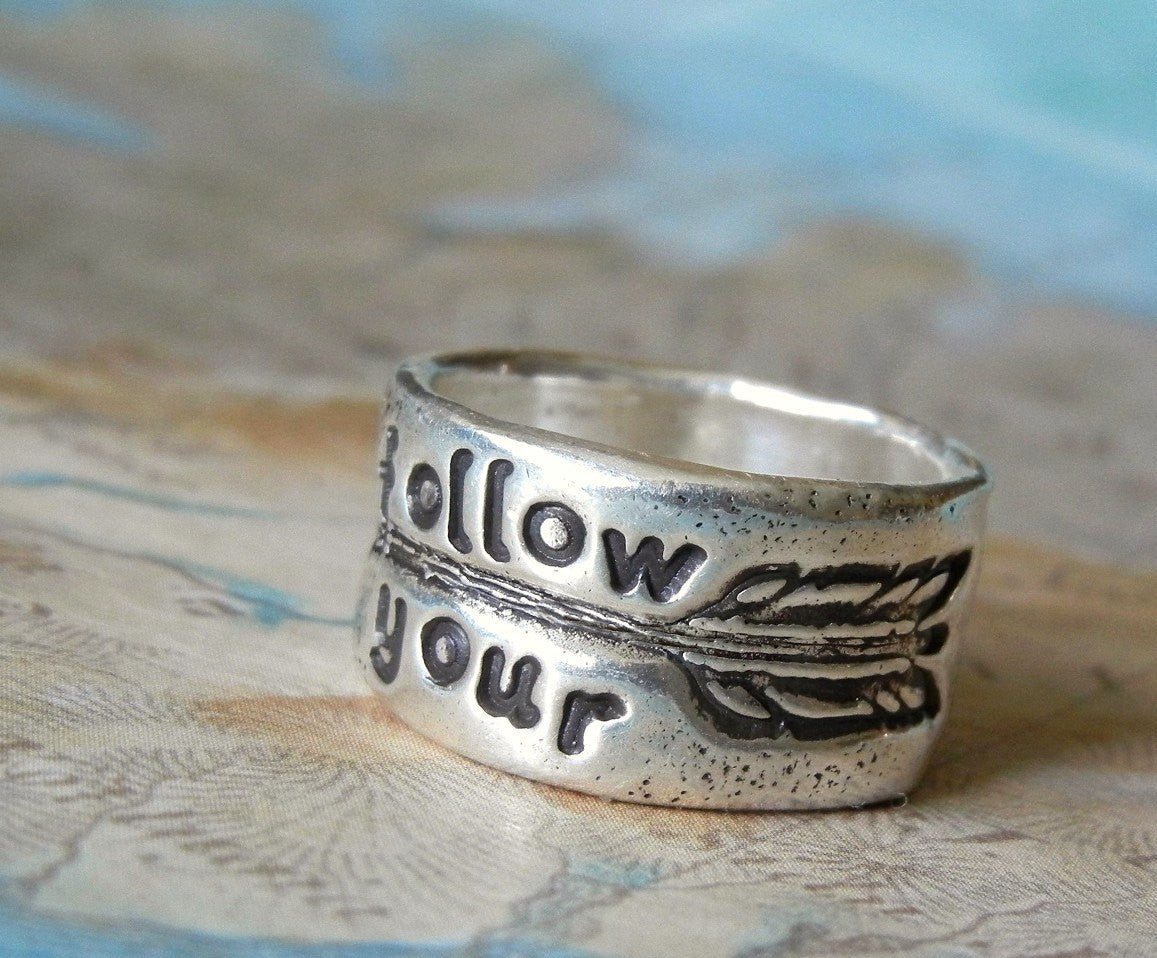 Follow Your Arrow Boho Ring - HappyGoLicky Jewelry