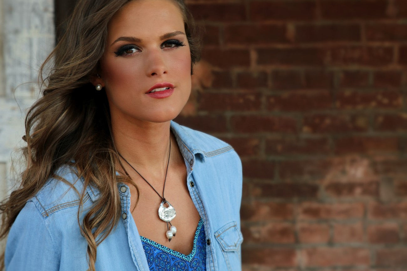 Peacock Feather Handmade Necklace - HappyGoLicky Jewelry