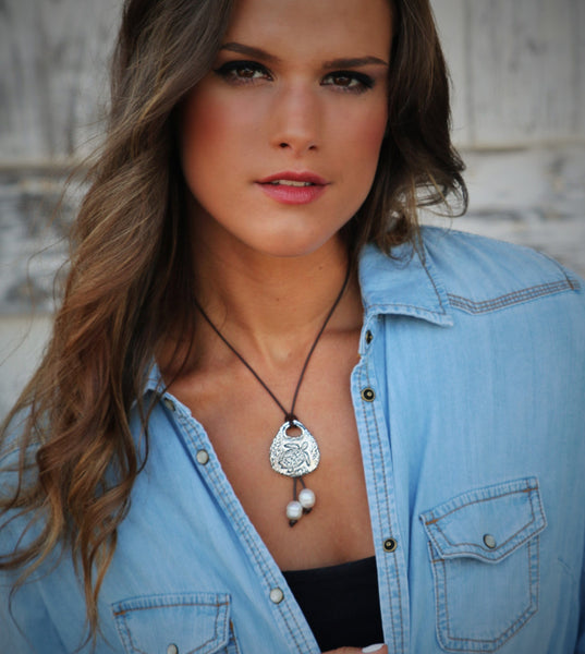 Bohemian Leather & Pearl Necklaces - HappyGoLicky Jewelry