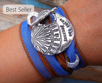 Enjoy the Journey Inspirational Bracelet - HappyGoLicky Jewelry