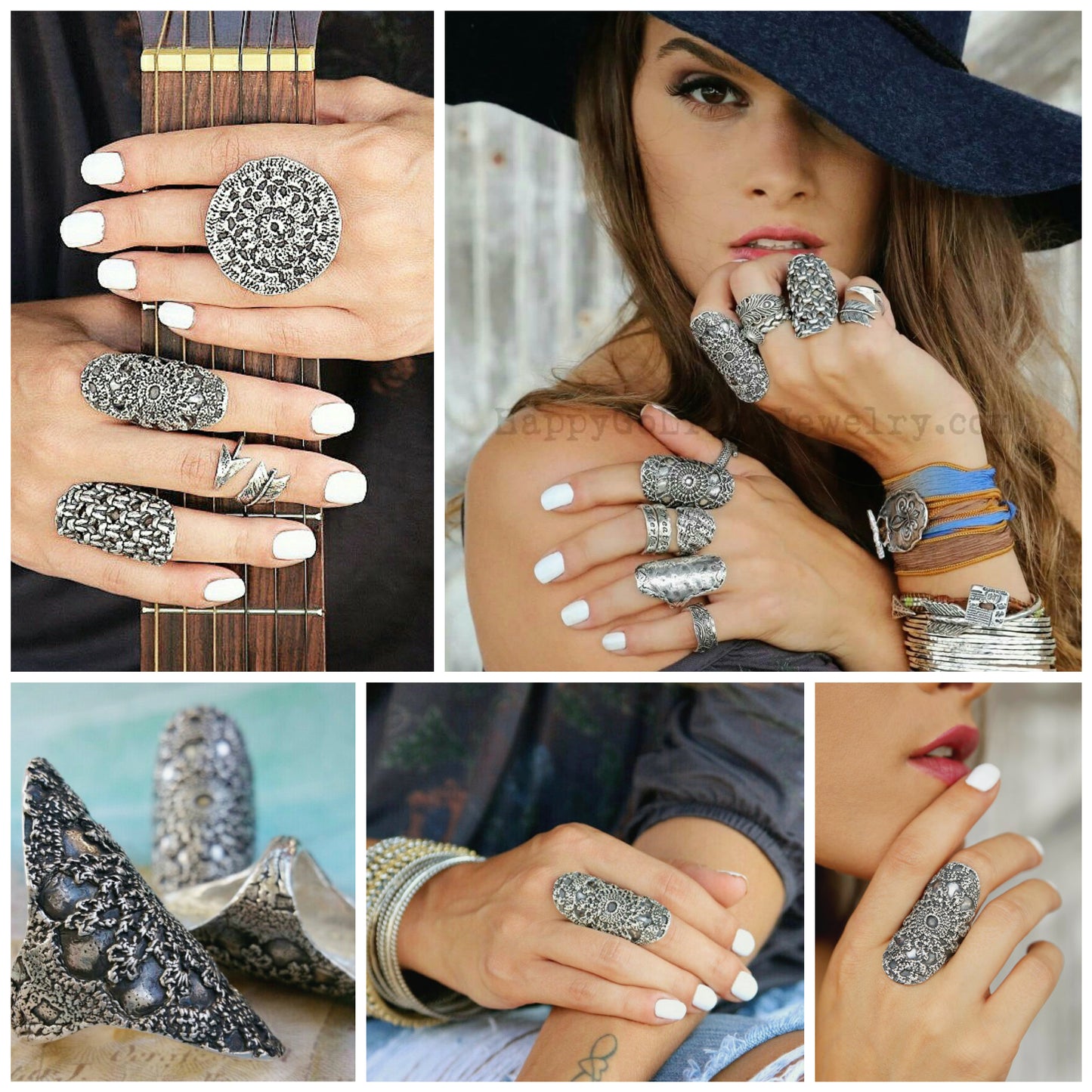Best Boho Jewelry Brands HappyGoLicky Sterling Silver Jewelry Collection