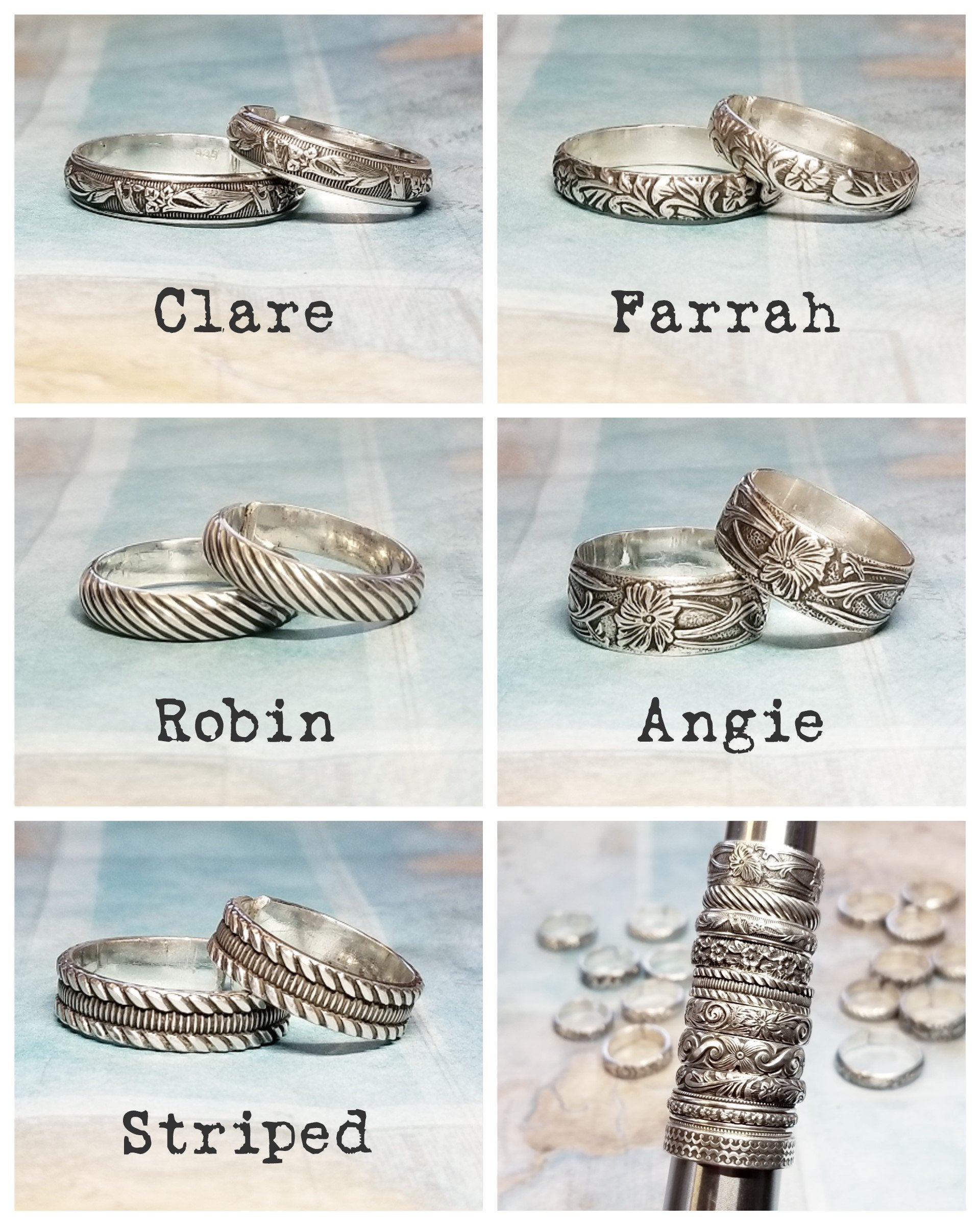 Sterling Silver Adjustable Rings by HappyGoLicky Jewelry