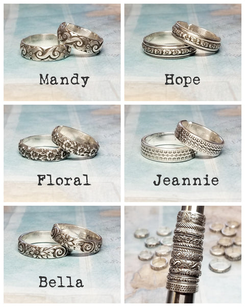 HappyGoLicky Handmade Sterling Silver Rings