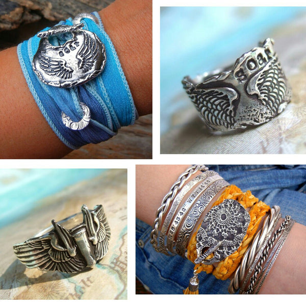 Modern Crochet Chunky Ring - HappyGoLicky Jewelry